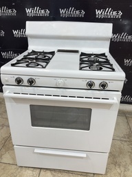 [87449] Frigidaire Used Natural Gas Stove 30inches”