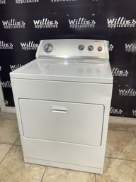 [87445] Whirlpool Used Electric Dryer 220 volts (30 AMP) 29inches”
