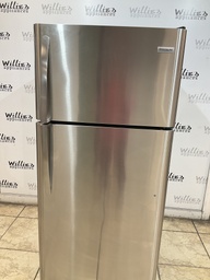 [87454] Frigidaire Used Refrigerator Top and Bottom 30x65 1/2”