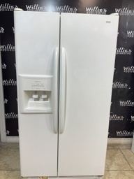 [87462] Kenmore Used Refrigerator Side by Side 36x68 1/2”