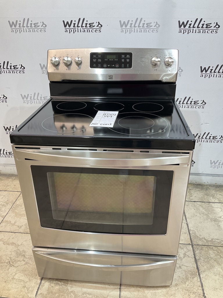 Kenmore Used Electric Stove 220 volts (40/50 AMP) 30inches”