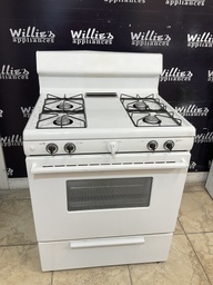 [87499] Frigidaire Used Natural Gas Stove 30inches”