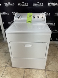 [87517] Whirlpool Used Electric Dryer 220 volts (30 AMP) 29inches”