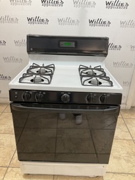 [87579] Ge Used Natural Gas Stove 30inches”