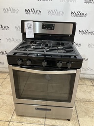[87584] Whirlpool Used Natural Gas Stove 30inches”