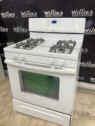 [87686] Whirlpool Used Natural Gas Stove 30inches”
