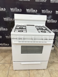 [87696] Frigidaire Used Natural Gas Stove 30inches”