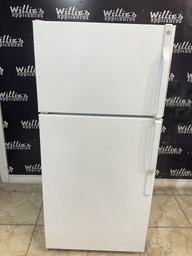 [87739] Ge Used Refrigerator Top and Bottom 28x61 1/2”