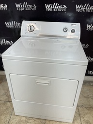 [87744] Whirlpool Used Electric Dryer 220volts (30 AMP) 29inches”