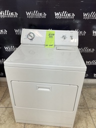 [87709] Whirlpool Used Electric Dryer 220volts (30 AMP) 29inches”