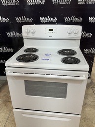 [87754] Kenmore Used Electric Stove 220volts (40/50 AMP) 30inches”
