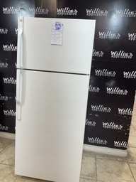 [87767] Ge Used Refrigerator Top and Bottom 28x67”