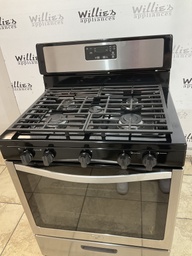 [87777] Whirlpool Used Natural Gas Stove 30inches”