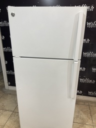 [87786] Ge Used Refrigerator Top and Bottom 28x64”