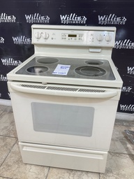 [87798] Ge Used Electric Stove 220volts (40/50 AMP) 30inches”