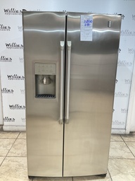 [87800] Ge Used Refrigerator Side by Side 36x69