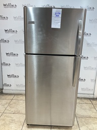 [87790] Frigidaire Used Refrigerator Top and Bottom 30x68 1/2”