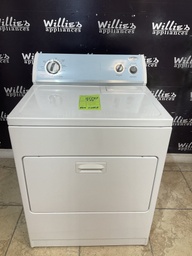 [87797] Whirlpool Used Electric Dryer 220volts (30 AMP) 29inches”