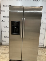 [87823] Ge Used Refrigerator Side by Side 36x69