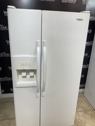 [87818] Whirlpool Used Refrigerator Side by Side 33x66