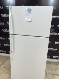 [88178] Ge Used Refrigerator Top and Bottom 28x61 1/2”
