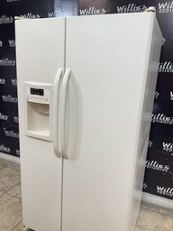 [88233] Ge Used Refrigerator Side by Side 36x68 1/2”