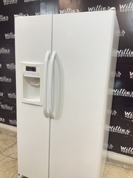 [88244] Ge Used Refrigerator Side by Side 36x69”