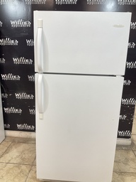 [88237] Frigidaire Used Refrigerator Top and Bottom 30x65 1/2”