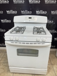 [87913] Ge Used Natural Gas Stove 30inches”