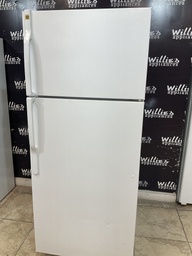 [87939] Ge Used Refrigerator Top and Bottom 28x67”