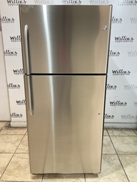 [87960] Ge Used Refrigerator Top and Bottom 30x66”