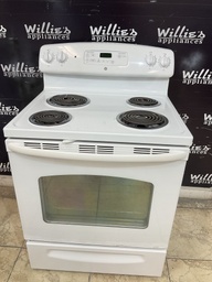 [87995] Ge Used Electric Stove 220volts (40/50 AMP) 30inches”