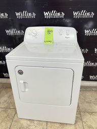 [88013] Whirlpool Used Electric Dryer 220volts (30 AMP) 29inches”