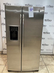 [88040] Ge Used Refrigerator Side by Side 36x69