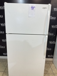 [88065] Whirlpool Used Refrigerator Top and Bottom 33x65 1/2”