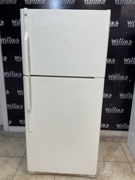 [88092] Ge Used Refrigerator Top and Bottom 30x66