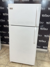 [88094] Frigidaire Used Refrigerator Top and Bottom 30x65 1/2”