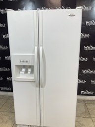 [88302] Whirlpool Used Refrigerator Side by Side 36x69