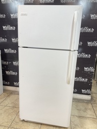 [88347] Frigidaire Used Refrigerator Top and Bottom 30x65 1/2”