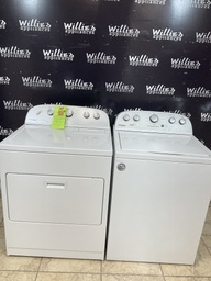 [88374] Whirlpool Used Electric Set Washer/Dryer 27/29inches”