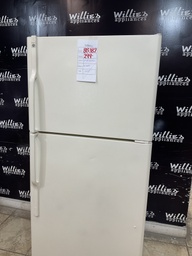 [88382] Ge Used Refrigerator Top and Bottom 30x66 1/2”