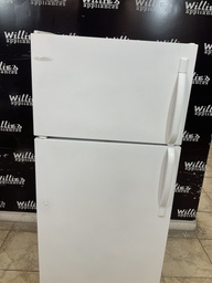 [88383] Frigidaire Used Refrigerator Top and Bottom 30x65 1/2”