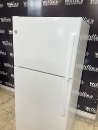 [88390] Ge Used Refrigerator Top and Bottom 30x66”