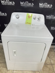 [88373] Whirlpool Used Electric Dryer 220volts (30 AMP) 29inches”
