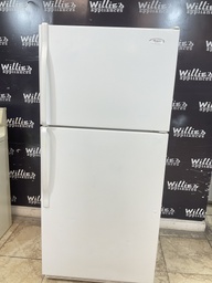 [88443] Whirlpool Used Refrigerator Top and Bottom 30x65 1/2”