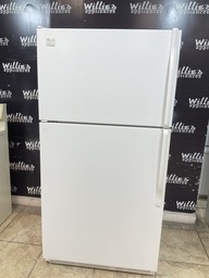 [88426] Whirlpool Used Refrigerator Top and Bottom 33x65 1/2”
