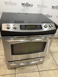 [88500] Ge Used Electric Stove 220volts (40/50 AMP) 30inches”