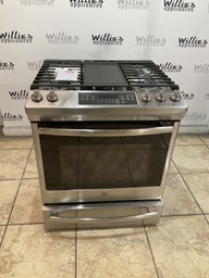 [88450] Ge Used Natural Gas Stove 30inches”