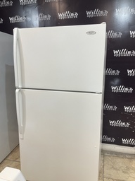 [88539] Whirlpool Used Refrigerator Top and Bottom 33x65 1/2”