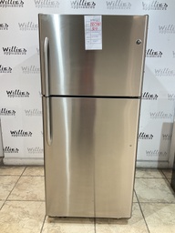 [88590] Ge Used Refrigerator Top and Bottom 30x66 1/2”